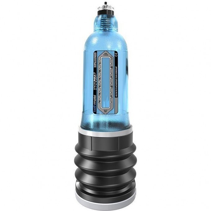 Гидропомпа BATHMATE HYDROMAX7 WIDE BOY AQUA синяя BM-HM7WB-AB
